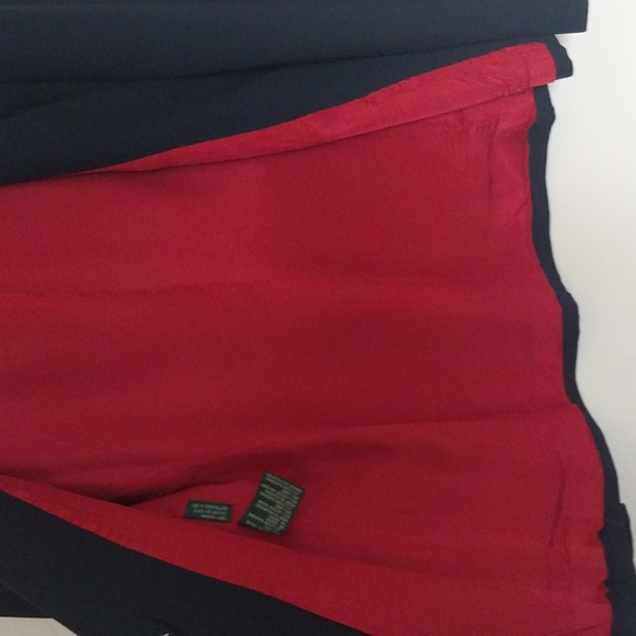 Ralph Lauren Sports Blazer Jacket Classic Navy Gold Buttons Size 6 Petite - Picture 11 of 16